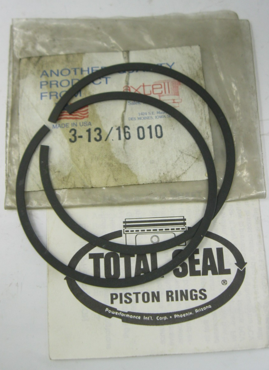 Partial Set Axtell 3-13/16" +.010 OS Piston Rings (2 Rings) Fitment Unknown