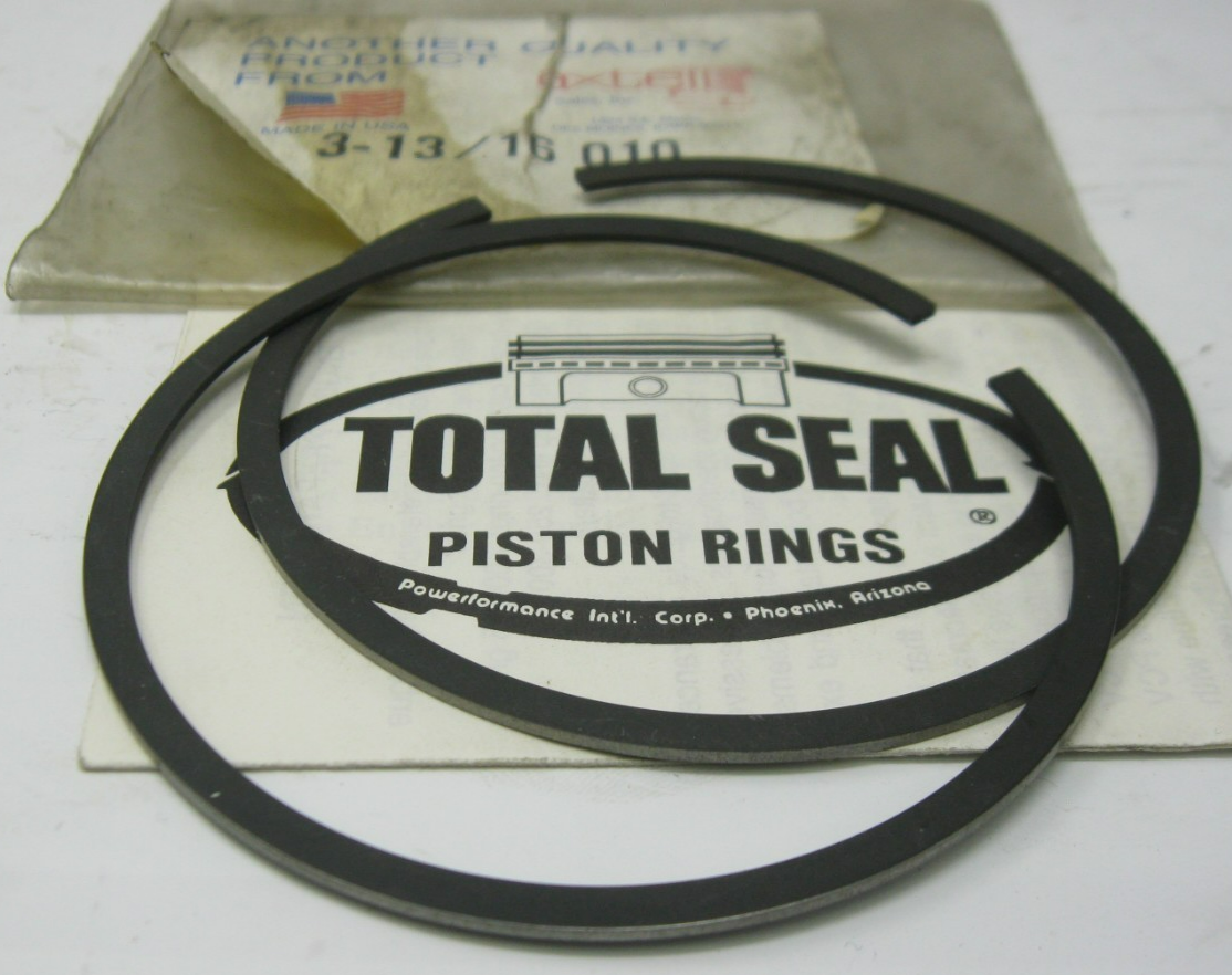 Partial Set Axtell 3-13/16" +.010 OS Piston Rings (2 Rings) Fitment Unknown