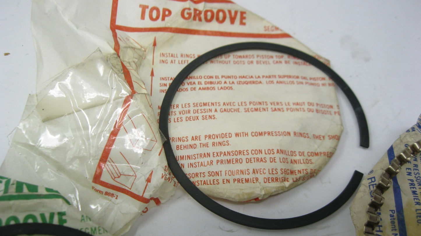 Partial Set Hastings Harley 1200cc  +.020 OS Piston Rings (1 Piston) 6482-020