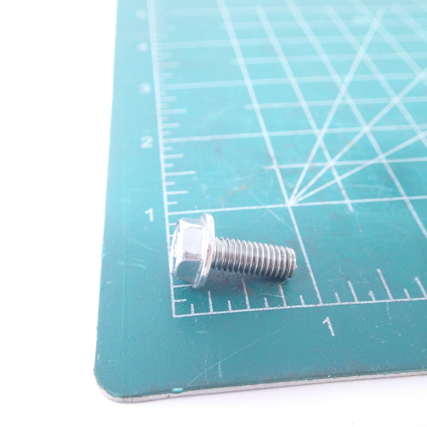 NOS OEM Harley Davidson 2980 M6x1.0x16mm Flange Hex Head Clutch Screw LOT OF TWO