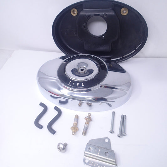 Harley-Davidson Chrome 96 Cubic Inches Air Cleaner Cover FLHX some Hardware