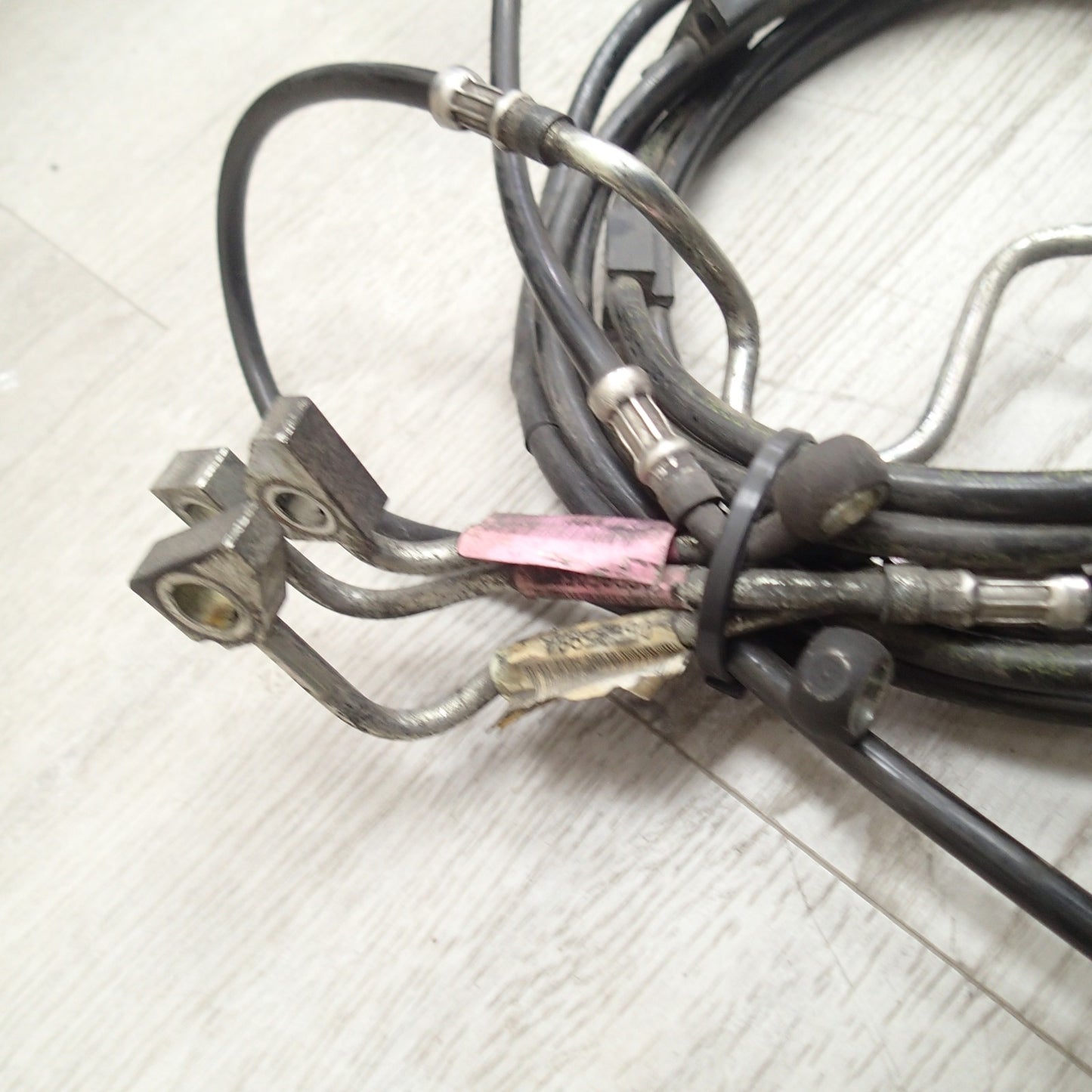 2016 Harley Street Glide CVO Front ABS Brake Hose Line COMPLETE Set