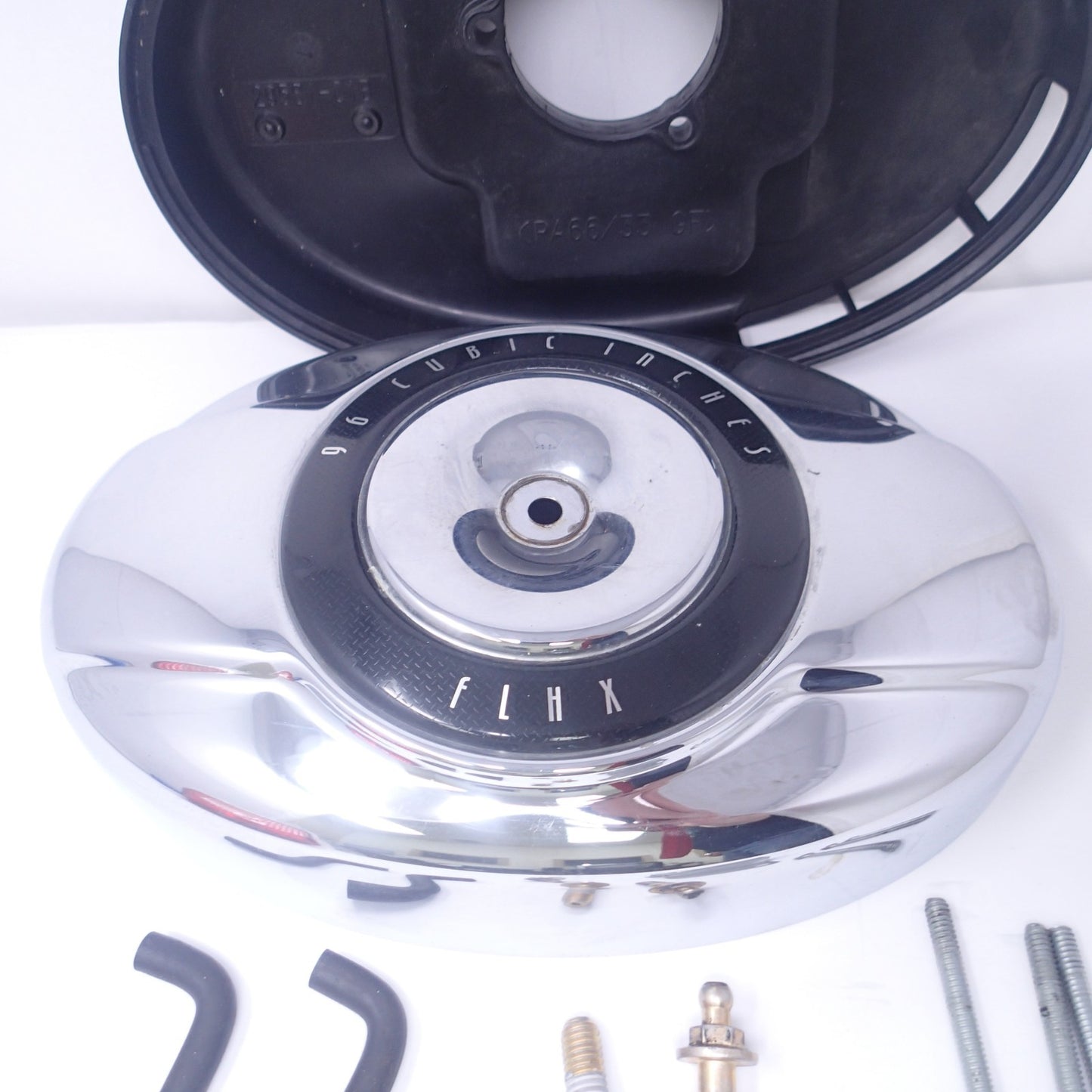 Harley-Davidson Chrome 96 Cubic Inches Air Cleaner Cover FLHX some Hardware