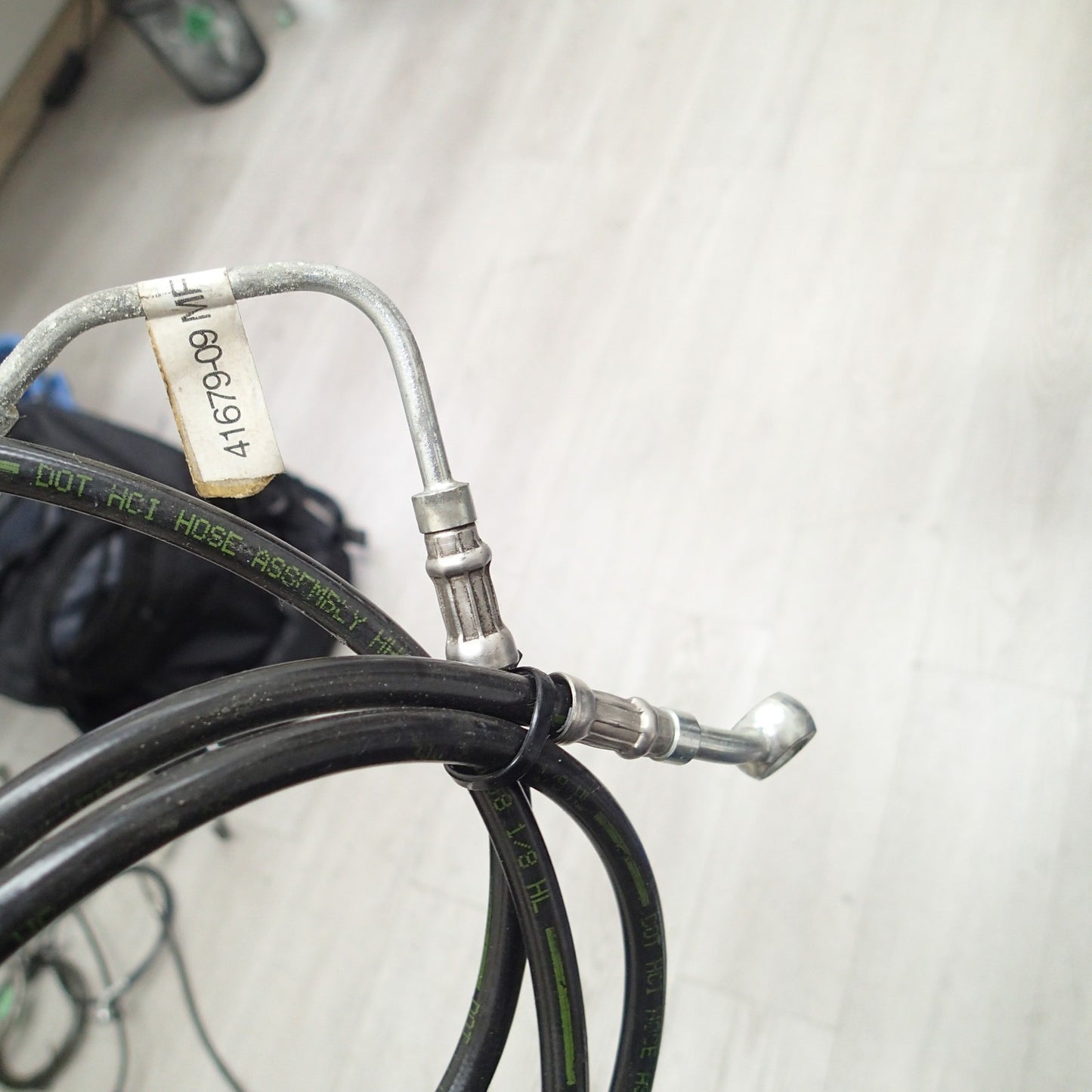 2011 Harley Davidson Road King FLHR Front Brake line ABS 41679-09