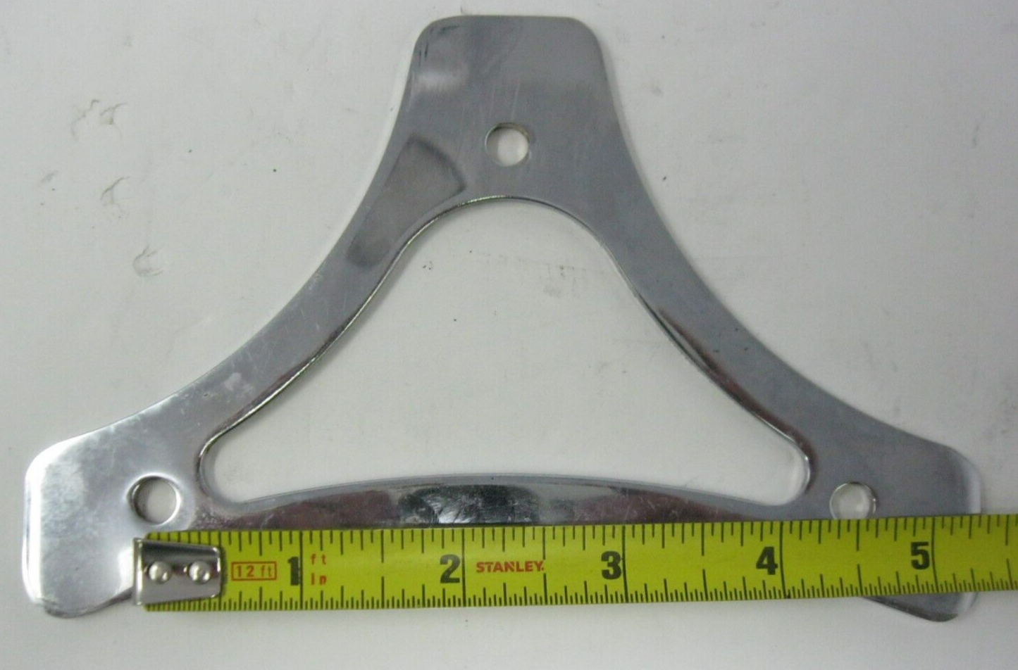 Harley Davidson OEM Chrome Passenger Back Rest Pad Bracket 52565-94