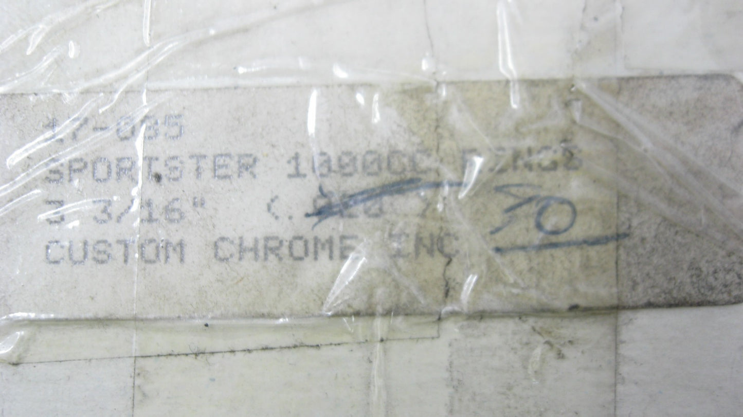 Partial Set Custom Chrome Harley XL 1000cc  .030 Piston Rings (1 Piston) 17-085