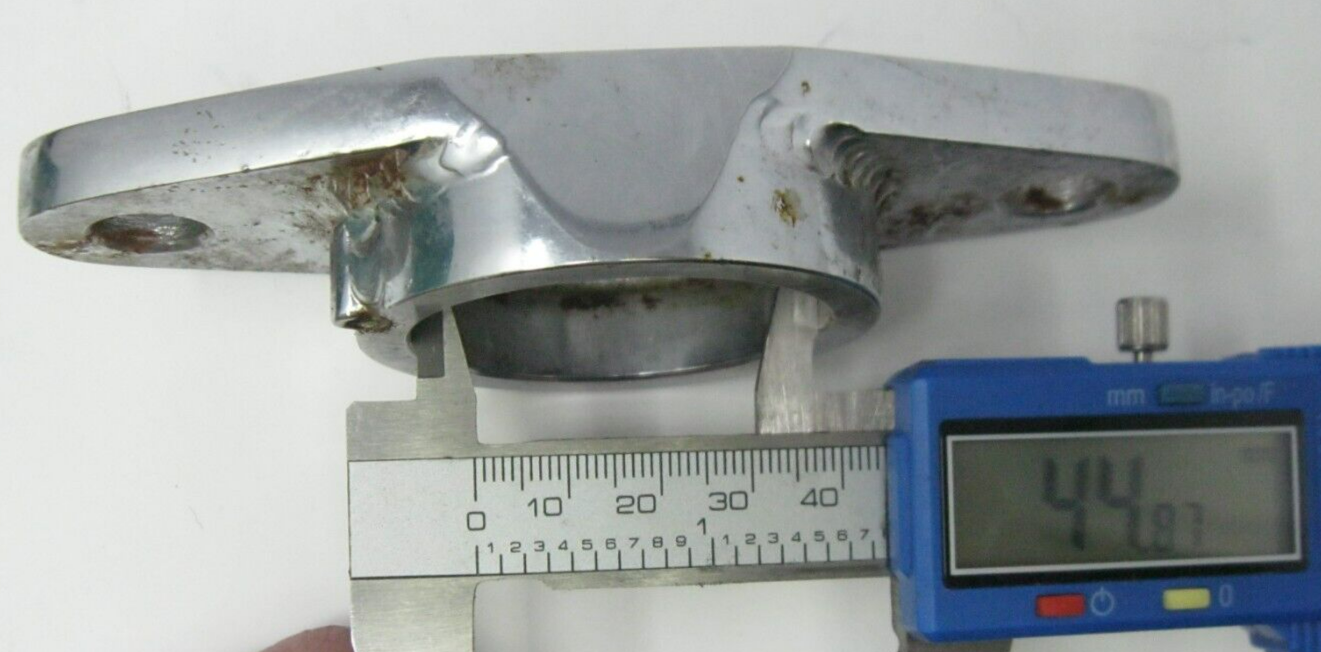 Chrome Rear End Cap for Harley-Davidson Swing Arm (Year-Model Fitment Unknown)