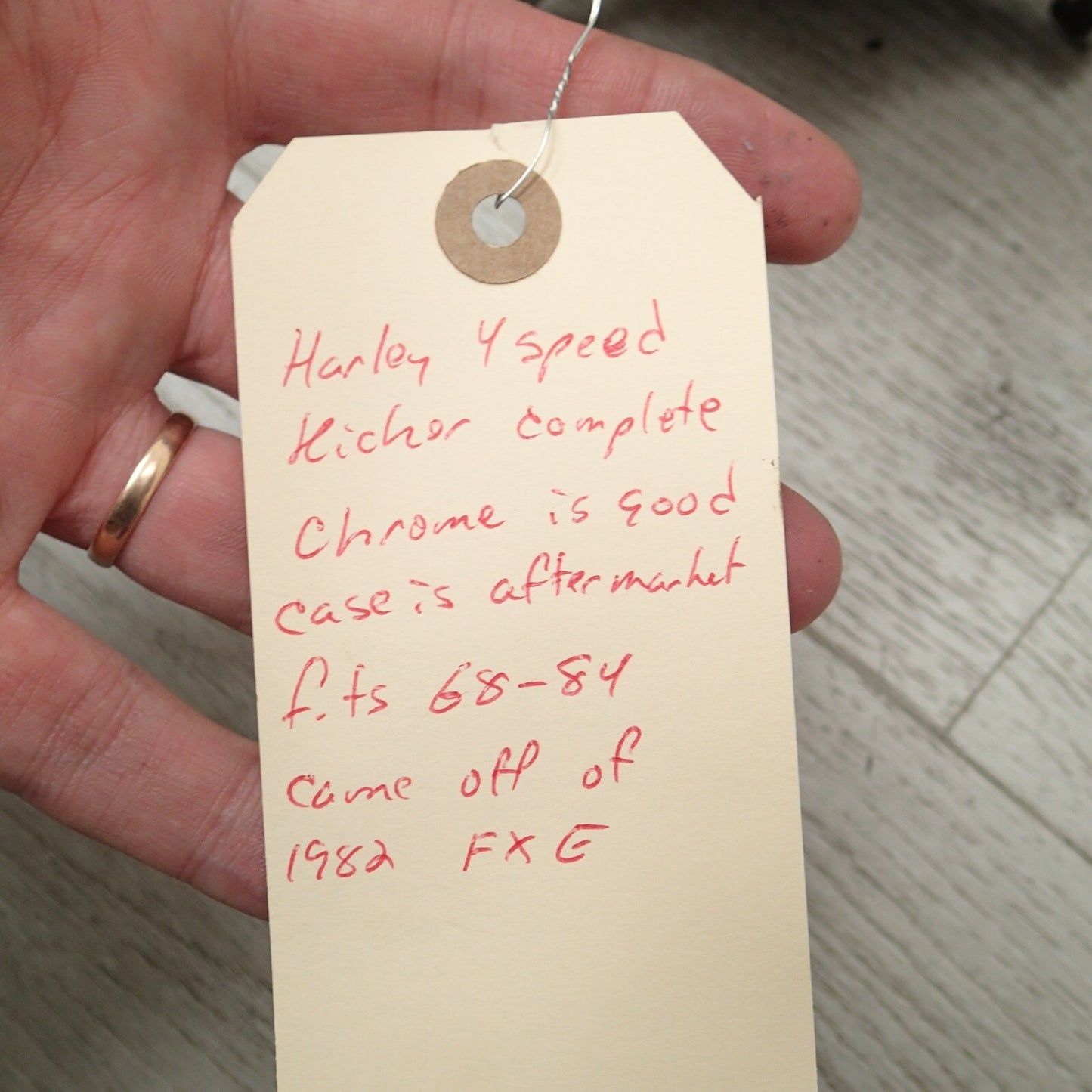 KICKSTART KICKER KIT 4-SPEED HARLEY from FXE 1982 aftermarket