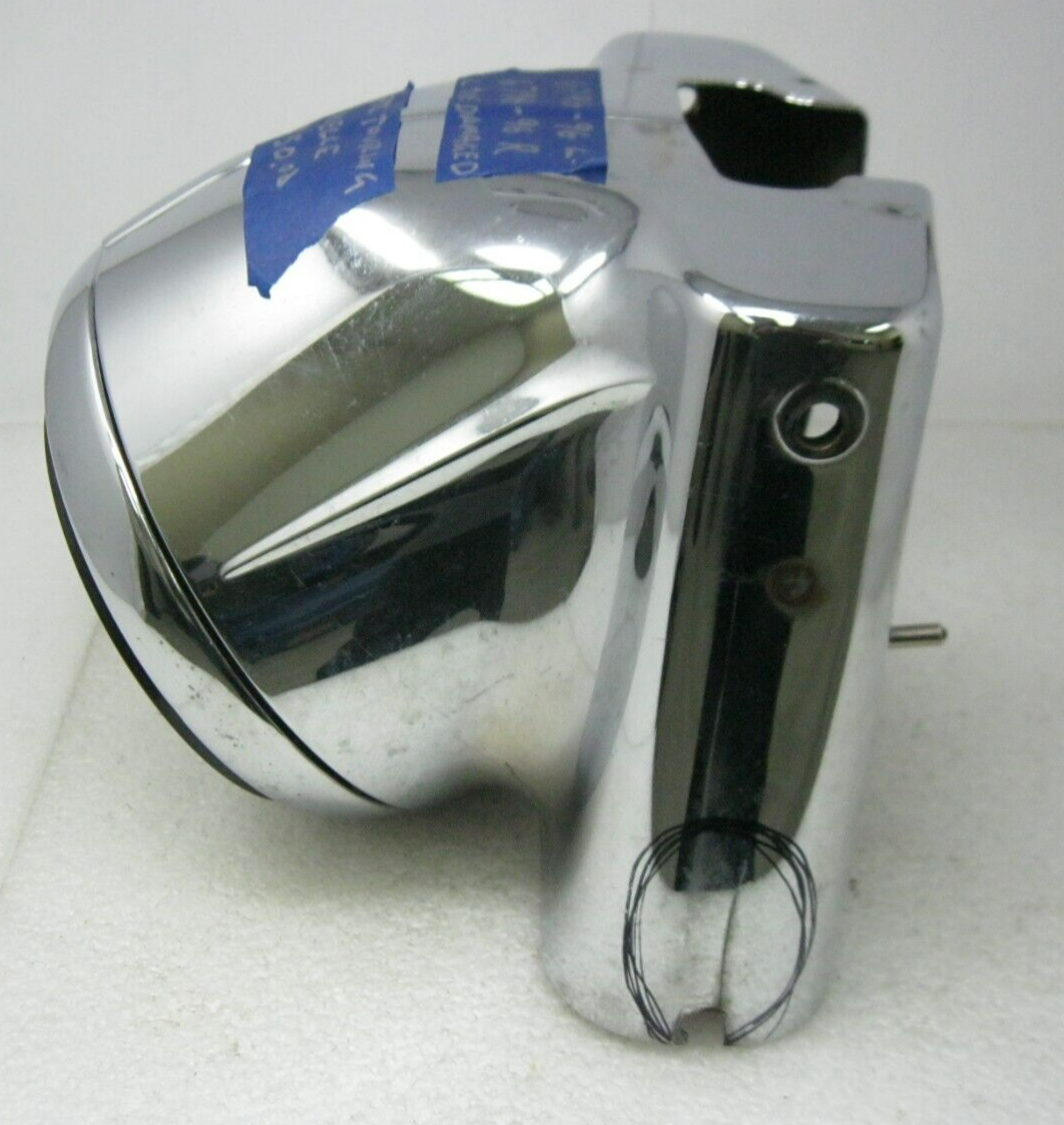 Harley-Davidson OEM Chrome Nacelle & 7" Halo Headlight 67916-96 & 67908-96
