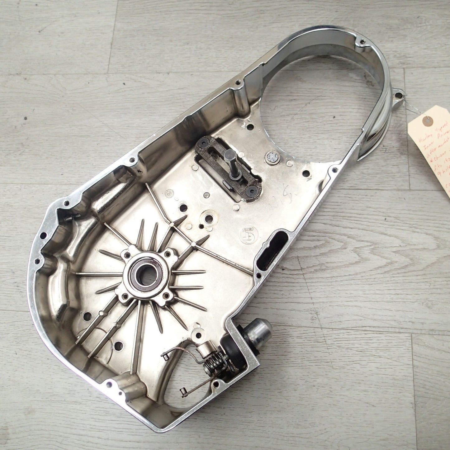 HARLEY 4 speed Inner Primary cover 1970-1982 FXE (9 hole) aftermarket