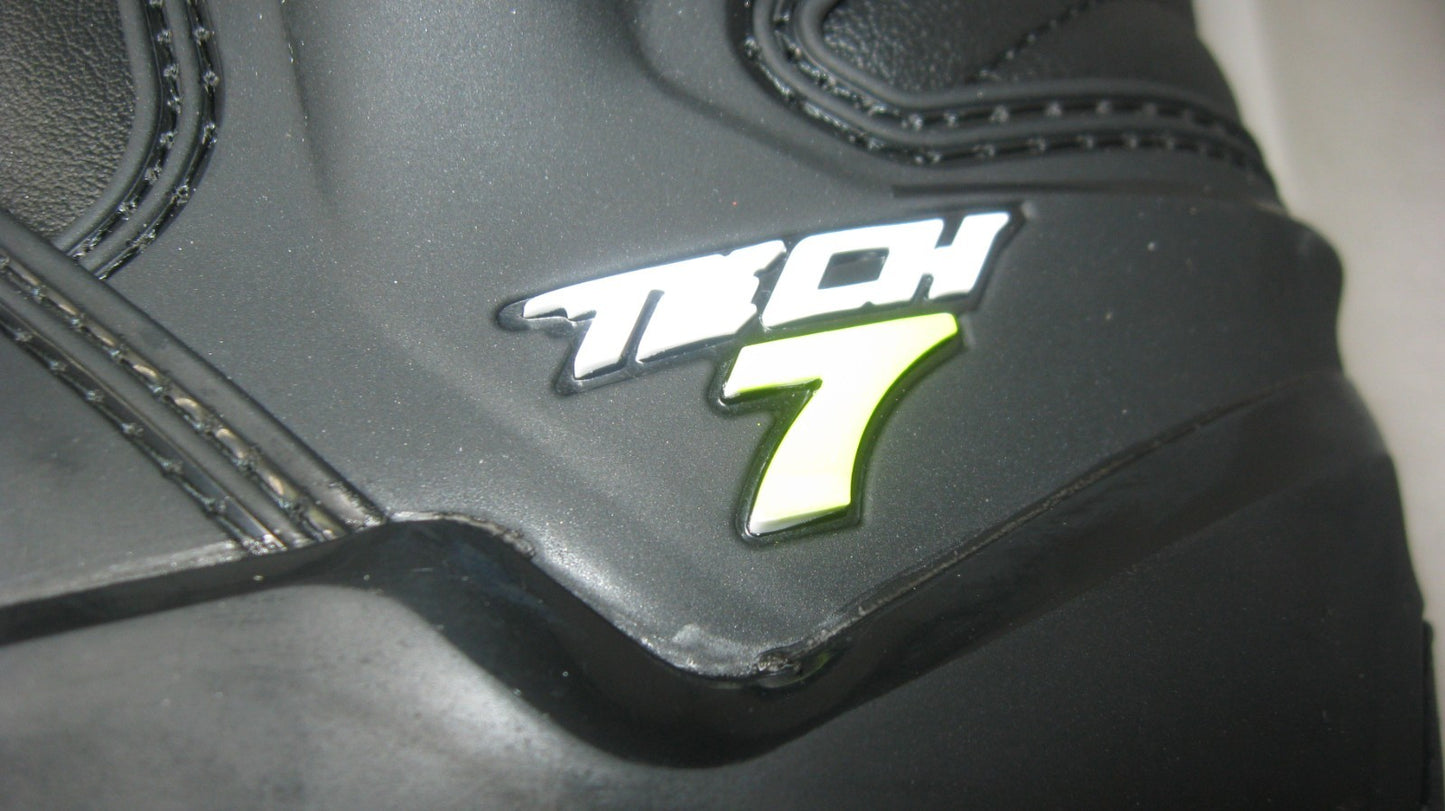 Alpinestars Tech 7 DS Motocross Dirt Bike Boots Black-Gray  USA Size 12 EURO 47