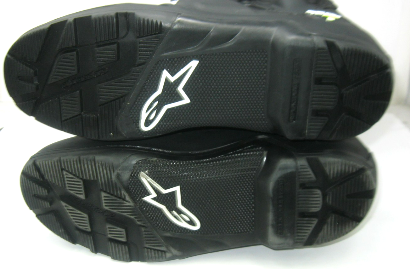 Alpinestars Tech 7 DS Motocross Dirt Bike Boots Black-Gray  USA Size 12 EURO 47