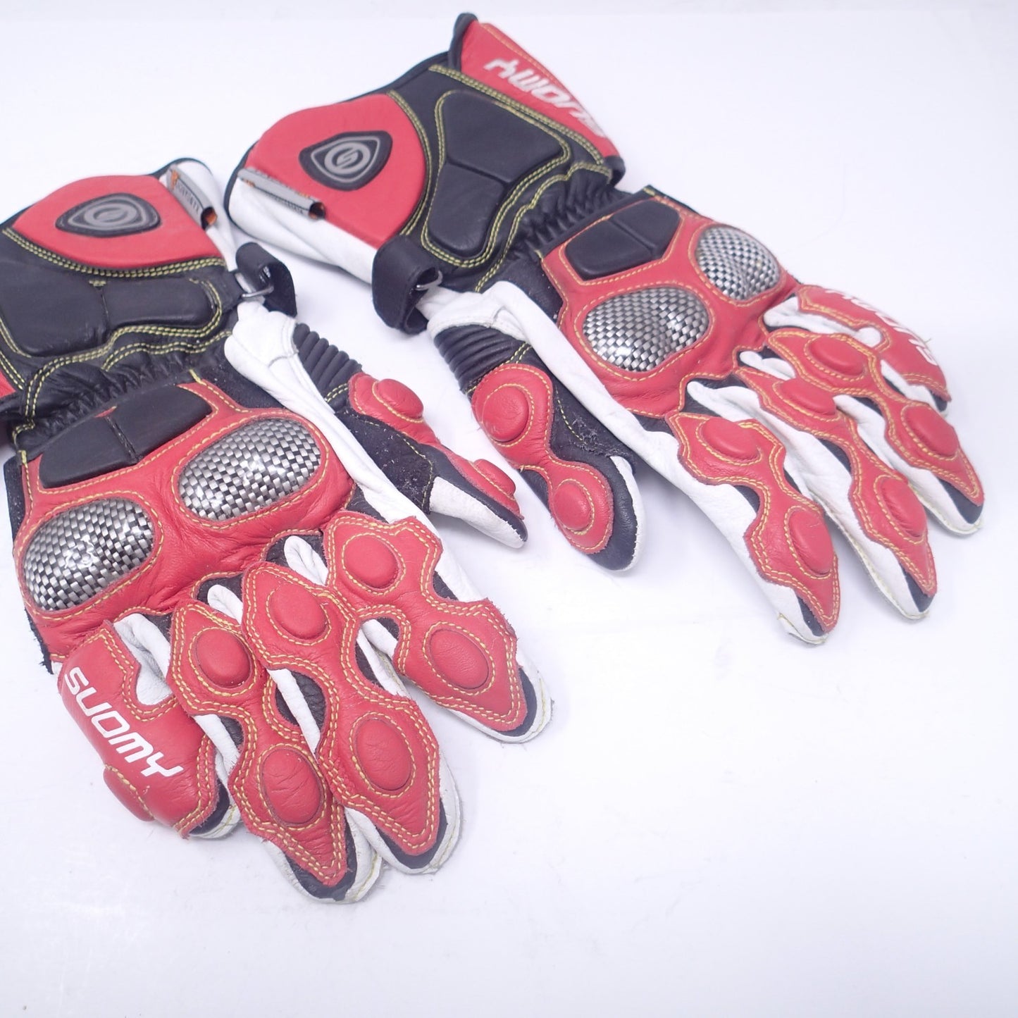 SUOMY USED MOTORCYCLE RIDING  Gloves Size S