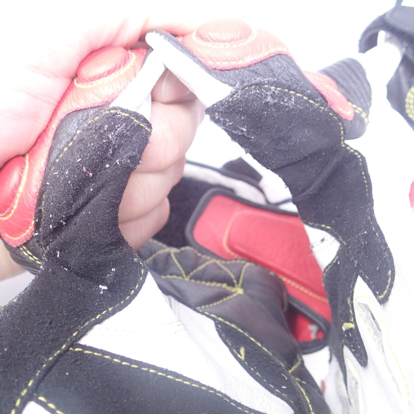 SUOMY USED MOTORCYCLE RIDING  Gloves Size S