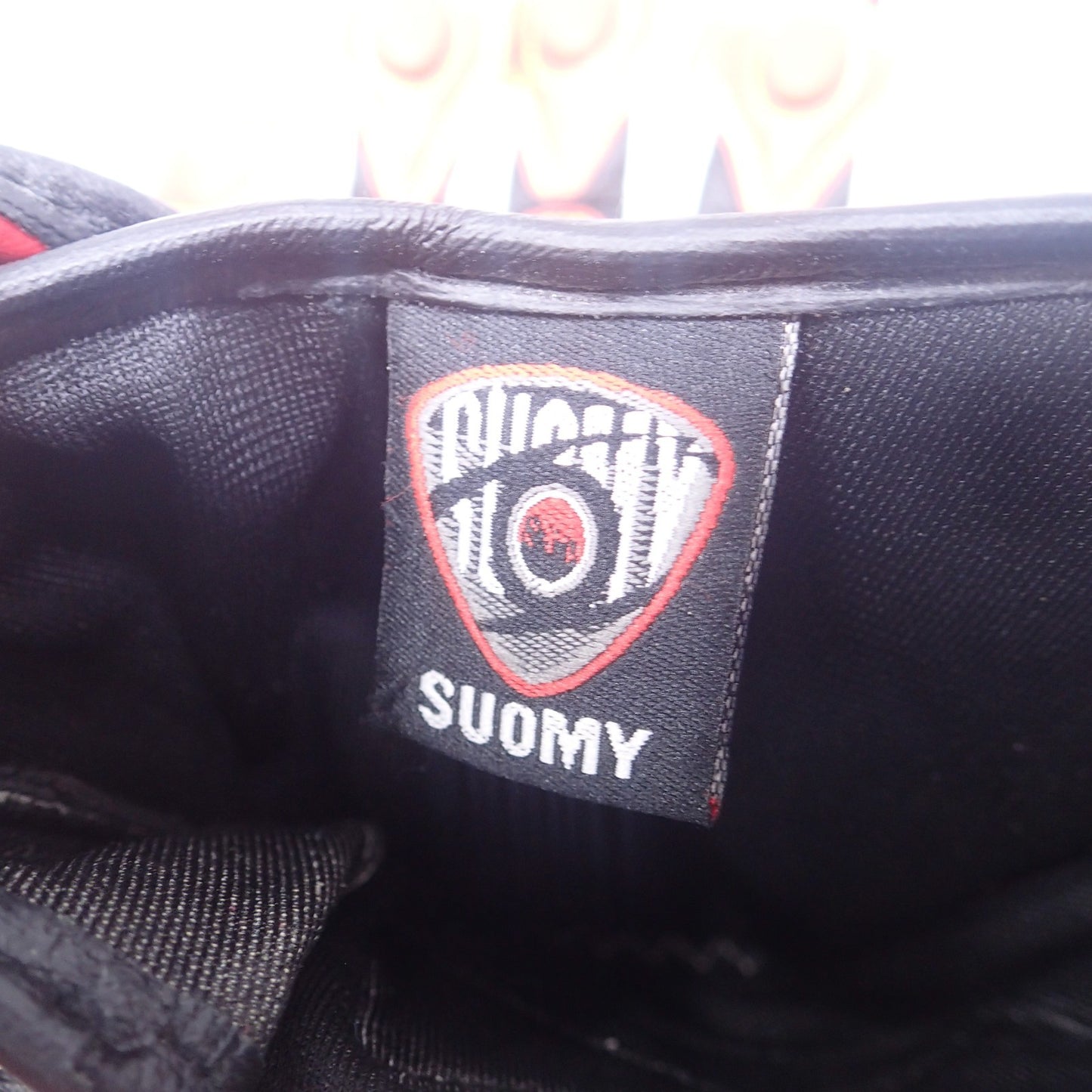 SUOMY USED MOTORCYCLE RIDING  Gloves Size S
