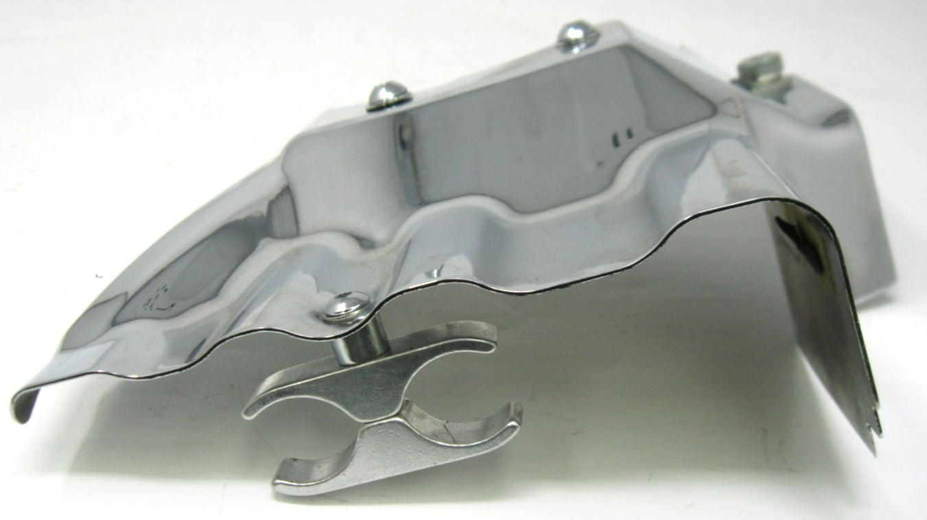 Unbranded Chrome Engine Transmission Interface Cover Fit For 07-17 Harley Fatboy