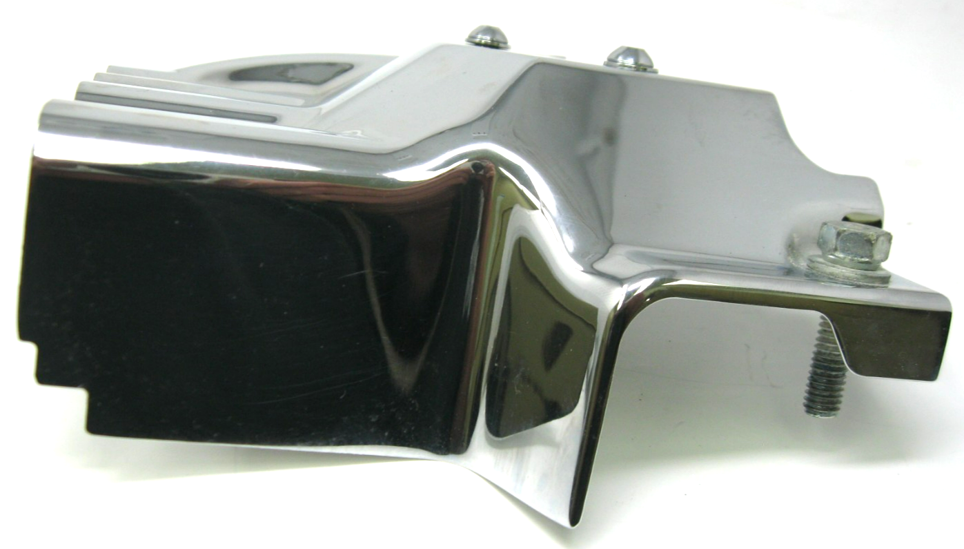 Unbranded Chrome Engine Transmission Interface Cover Fit For 07-17 Harley Fatboy