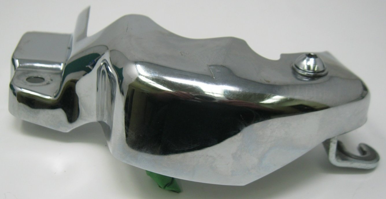 Unbranded Chrome Engine Transmission Interface Cover Fit For 07-17 Harley Fatboy