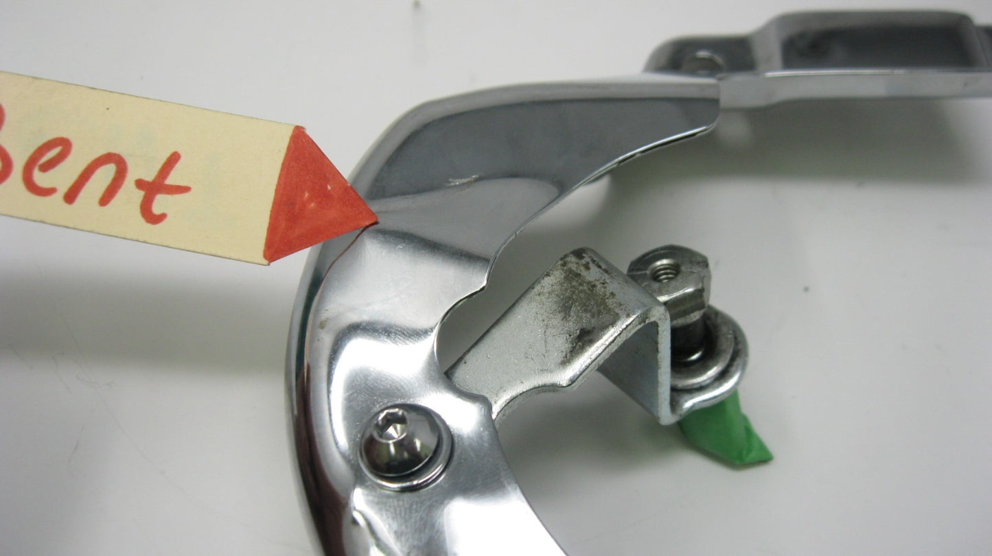 Unbranded Chrome Engine Transmission Interface Cover Fit For 07-17 Harley Fatboy