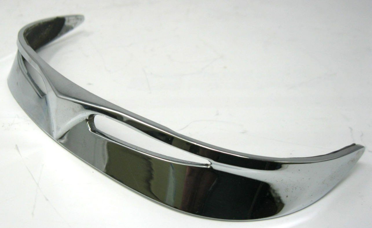 Kuryakyn Chrome Fat Boy Front Fender TRAILING Edge Tip Trim 9014