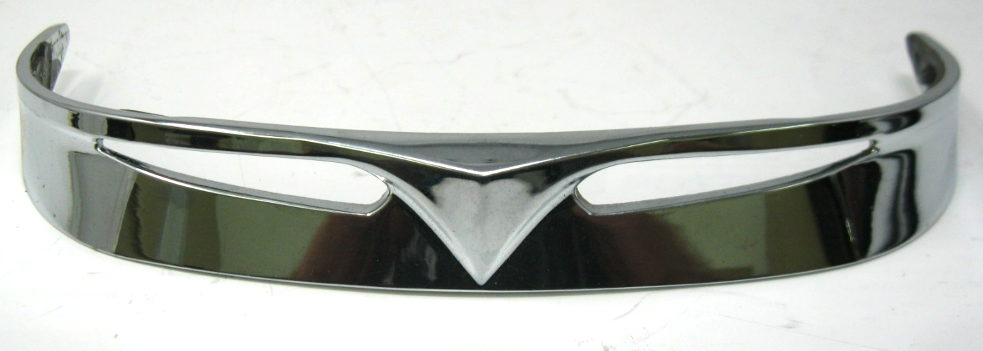 Kuryakyn Chrome Fat Boy Front Fender TRAILING Edge Tip Trim 9014