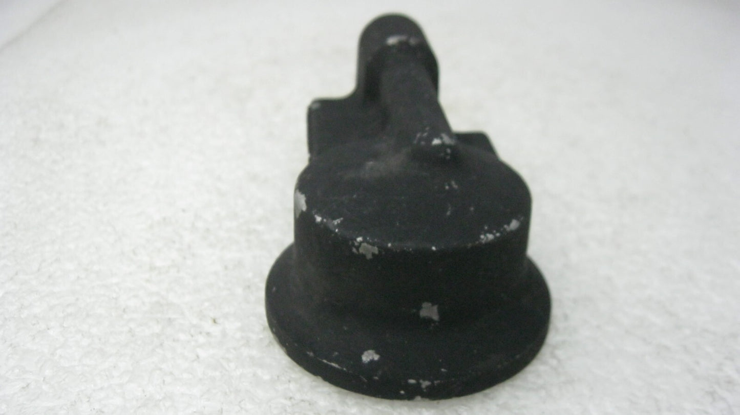 Harley 92-94 EVO Black Oil Filter Mount - No Nipple (Casting 26369-92) 26378-92