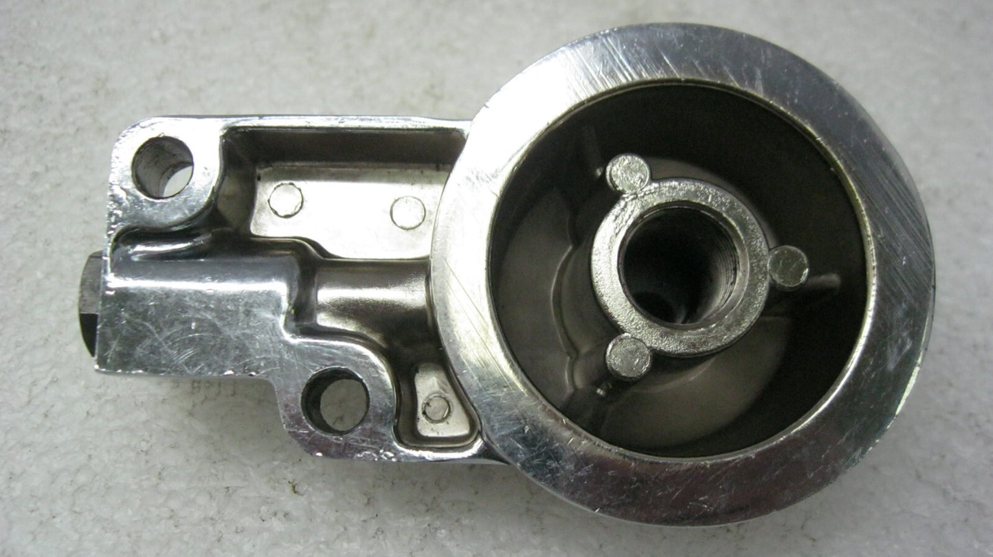 Unbranded Chrome 92-99 EVO Oil Filter Mount (No Filter Nipple) OEM# 26378-92/A