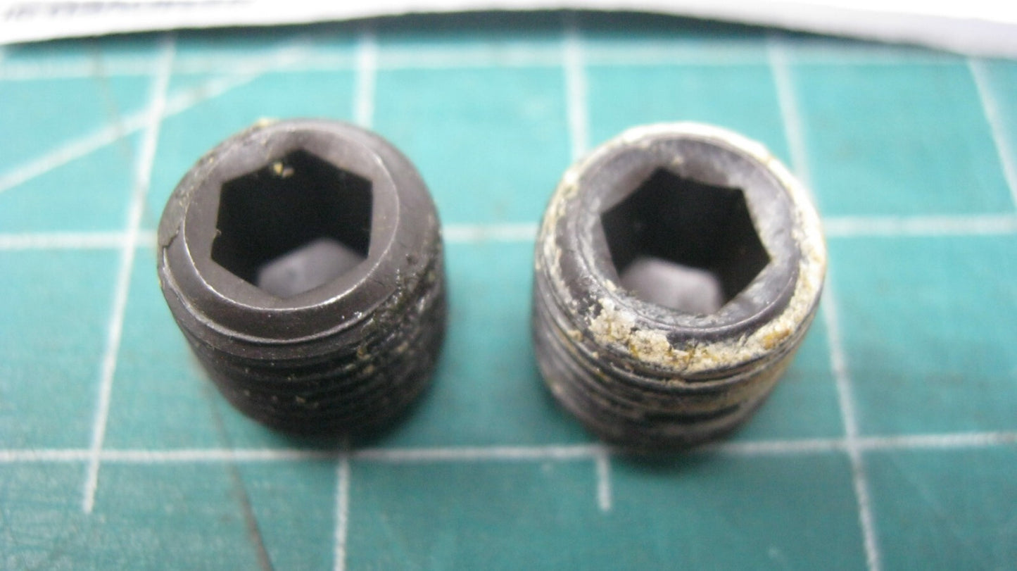 Ultima Shift Mechanism Set Screws 1/2-20 x1/2 (OEM 3784) (PAIR) 96-790