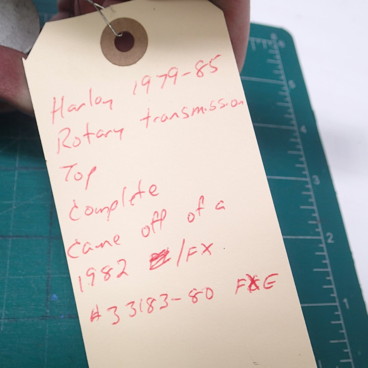 1979-84 Harley Shovelhead Transmission Rotary Top Cow Pie 33168-79 USED