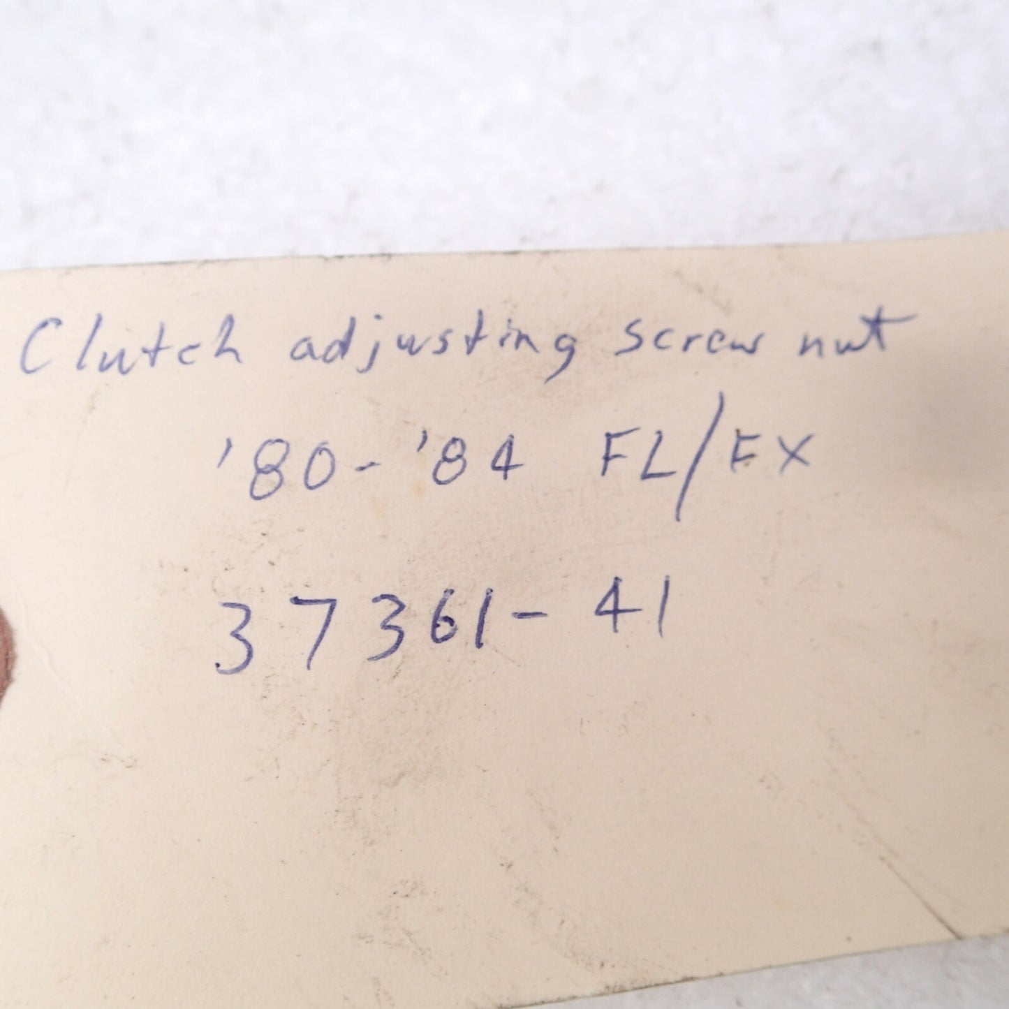 Clutch Adjuster Lock Nut for Harley FL FX WL G 4-Speed 1941-1984 37361-41