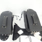 Zip-Of Studded PVC Slanted Throw Over Saddlebag Durable PVC saddle bag