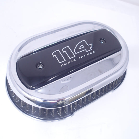 OEM Harley Davidson 2017-2021 M8 Touring CVO 114ci CHROME Ventilator Air Cleaner