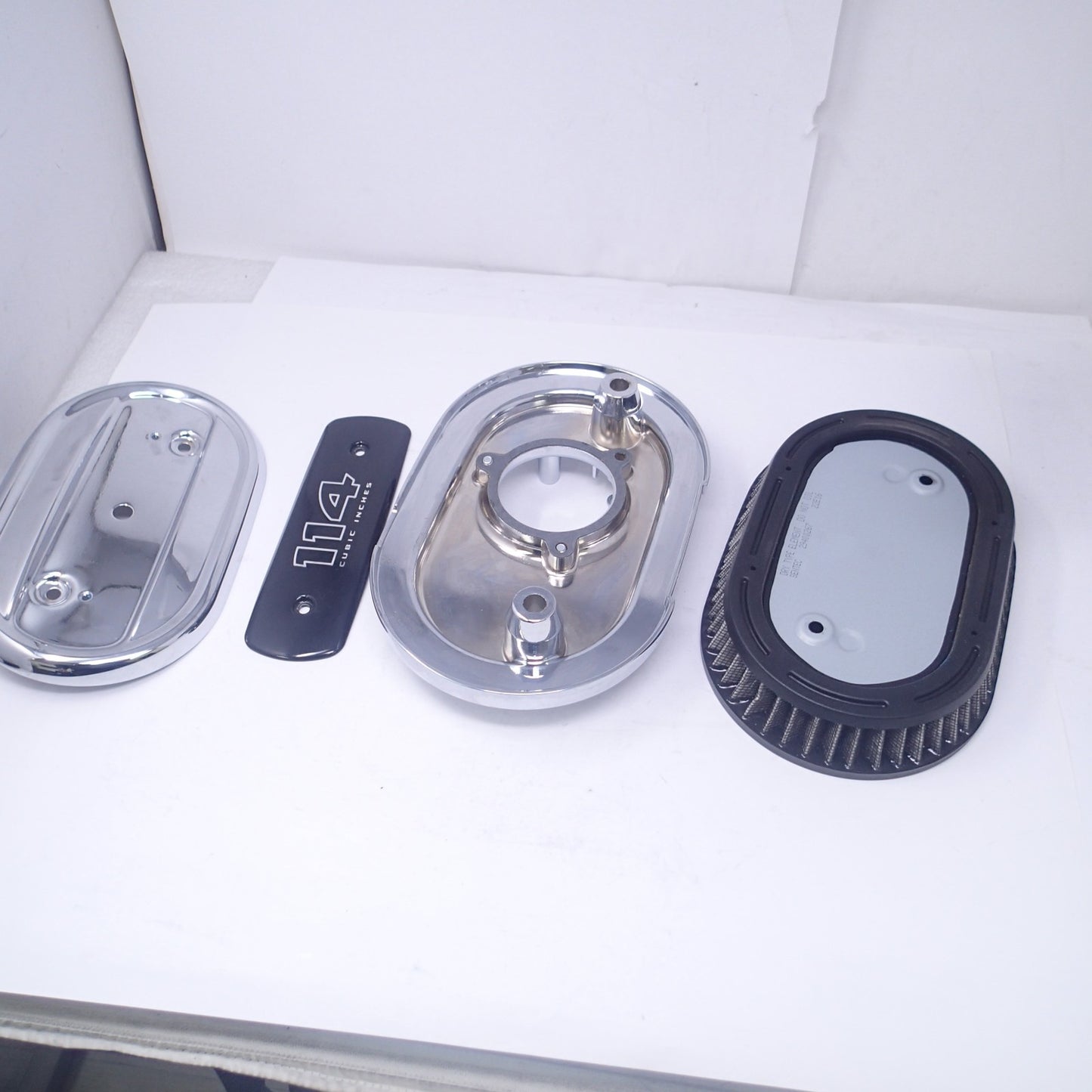 OEM Harley Davidson 2017-2021 M8 Touring CVO 114ci CHROME Ventilator Air Cleaner