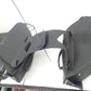 Zip-Of Studded PVC Slanted Throw Over Saddlebag Durable PVC saddle bag