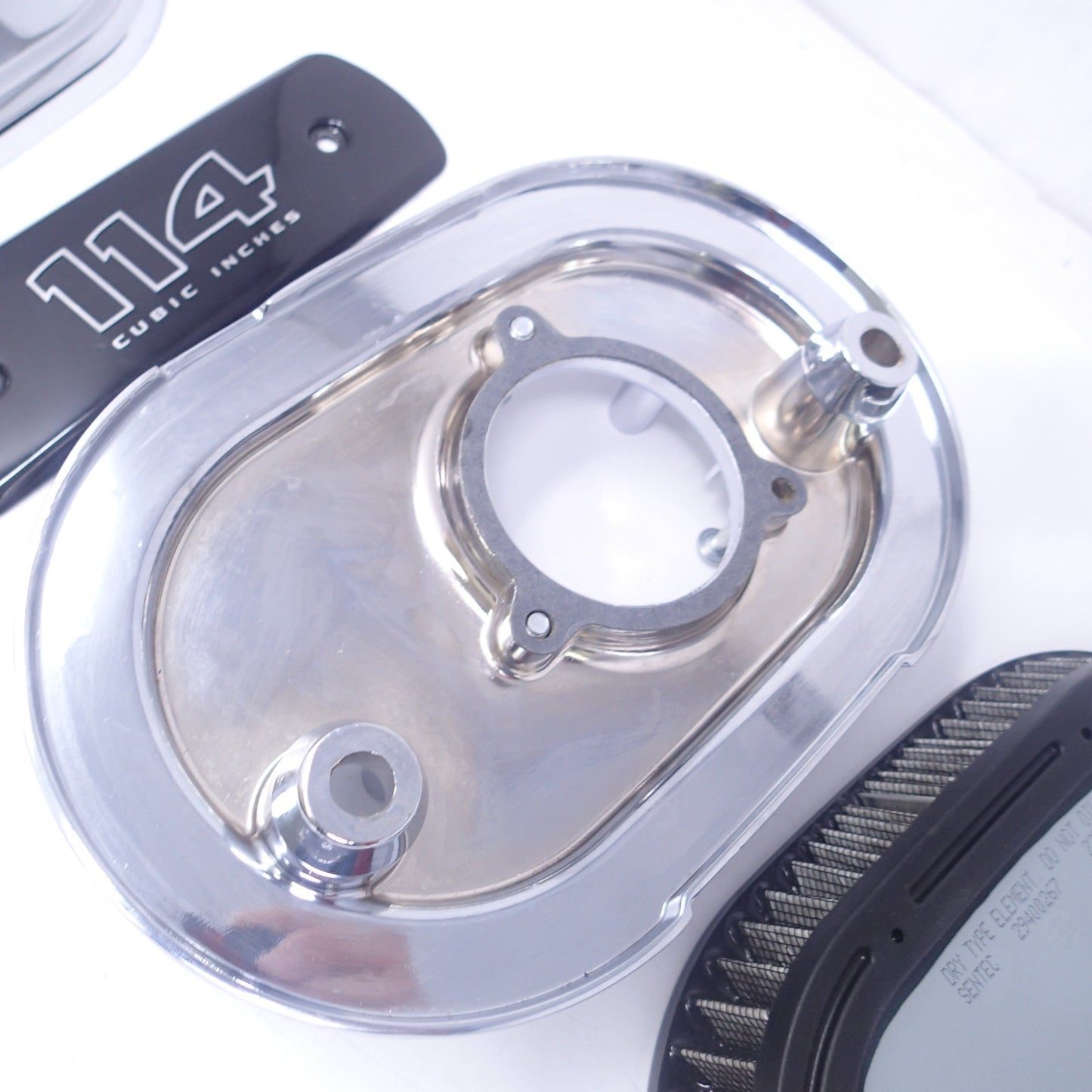 OEM Harley Davidson 2017-2021 M8 Touring CVO 114ci CHROME Ventilator Air Cleaner