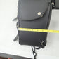Zip-Of Studded PVC Slanted Throw Over Saddlebag Durable PVC saddle bag
