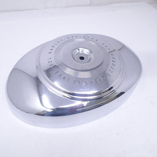 Harley Davidson Dyna Low Rider Air Cleaner Chrome Airbox 100th Anniversary Cover