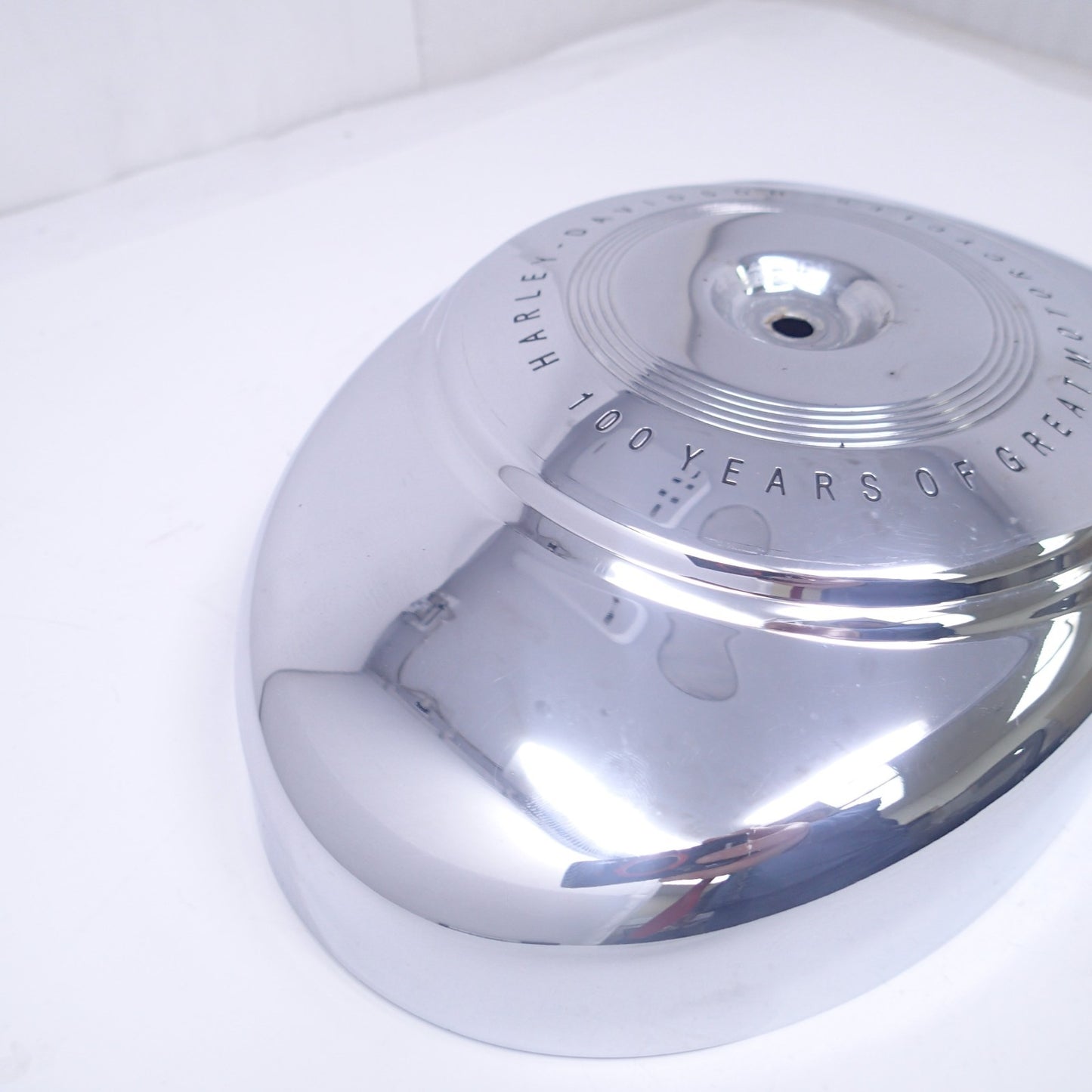 Harley Davidson Dyna Low Rider Air Cleaner Chrome Airbox 100th Anniversary Cover