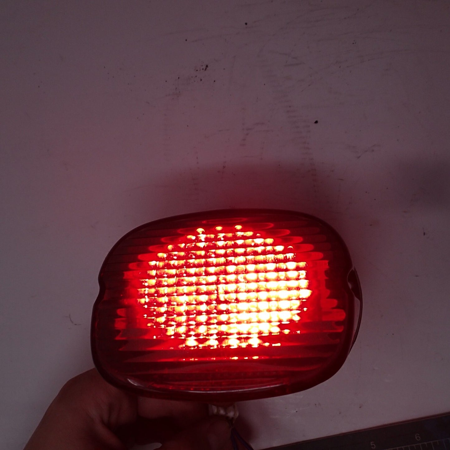 Harley Davidson Taillight - Brake Light w/ Smoked Lens LEDs License light