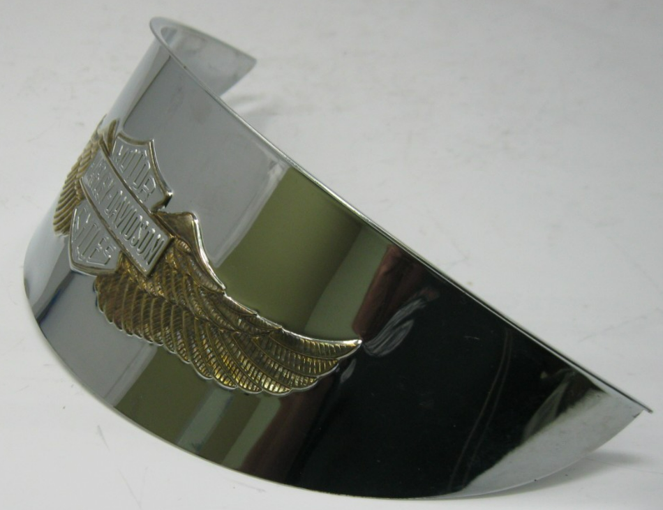 Harley-Davidson OEM Winged Bar & Shield Logo 7-1/2" Headlight Visor