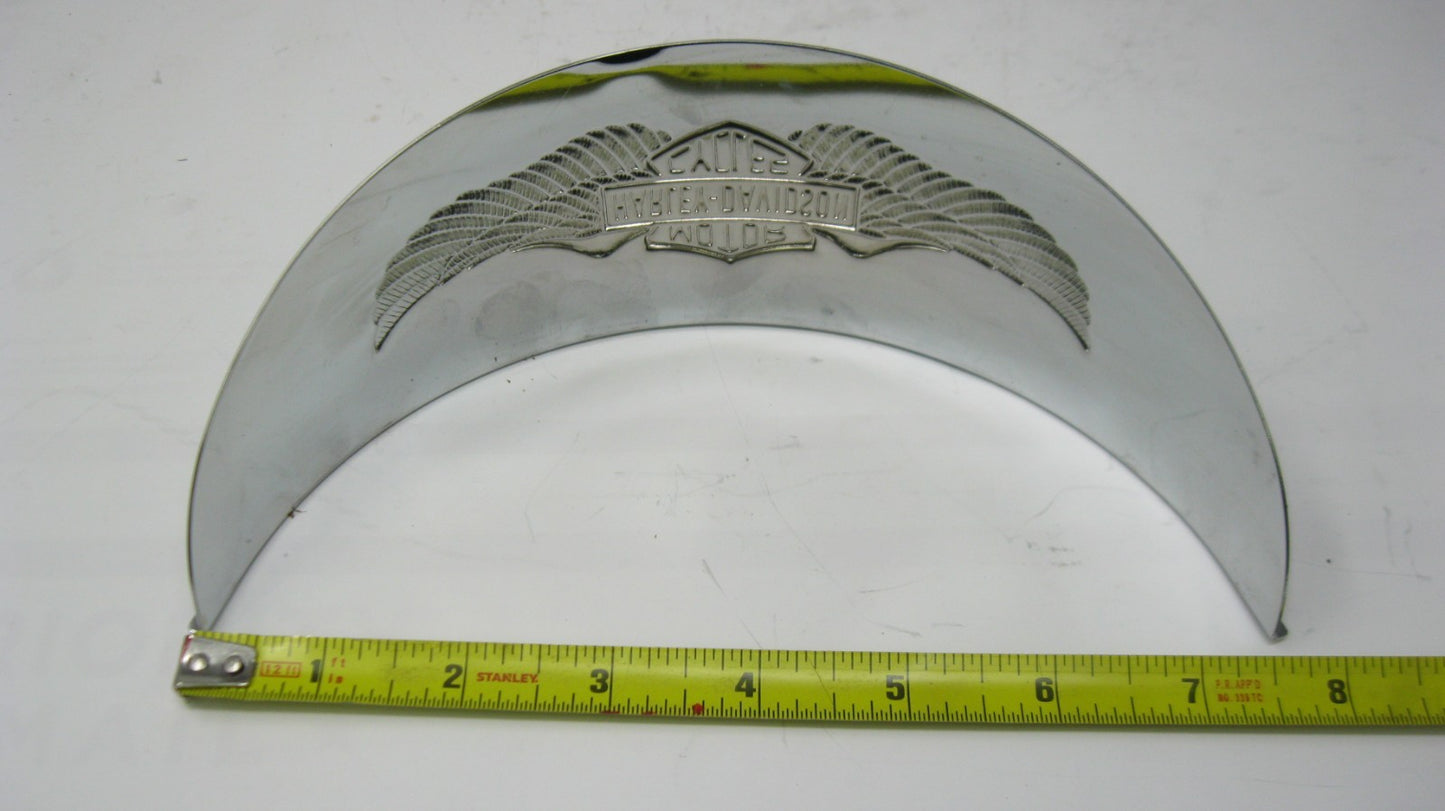 Harley-Davidson OEM Winged Bar & Shield Logo 7-1/2" Headlight Visor