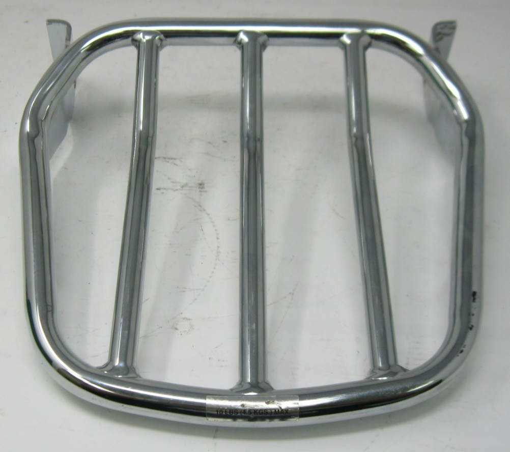 Harley-Davidson OEM Chrome Custom Tapered Sport Luggage Rack