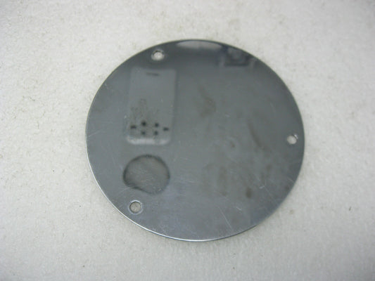 6.5"  3-Hole Chrome Derby PLATE for Big Twin Harley-Davidson