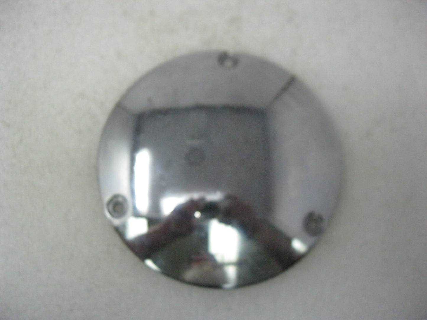 6.5"  3-Hole Chrome Derby Cover for Big Twin Harley-Davidson