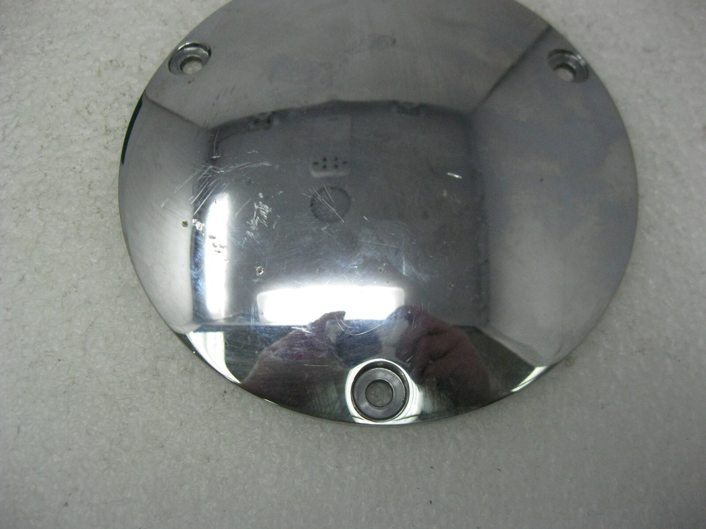 6.5"  3-Hole Chrome Derby Cover for Big Twin Harley-Davidson