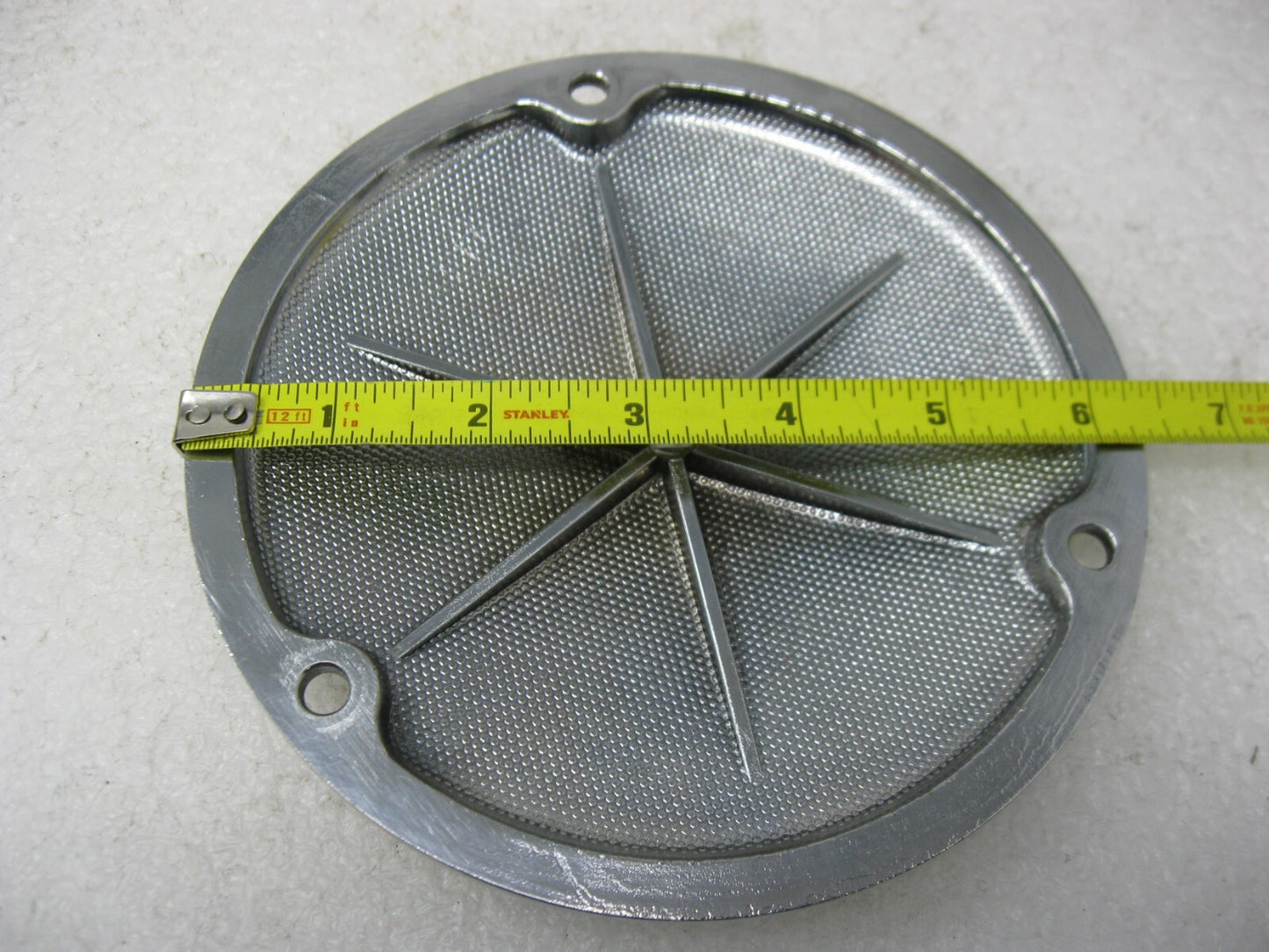 6.5"  3-Hole Chrome Derby Cover for Big Twin Harley-Davidson