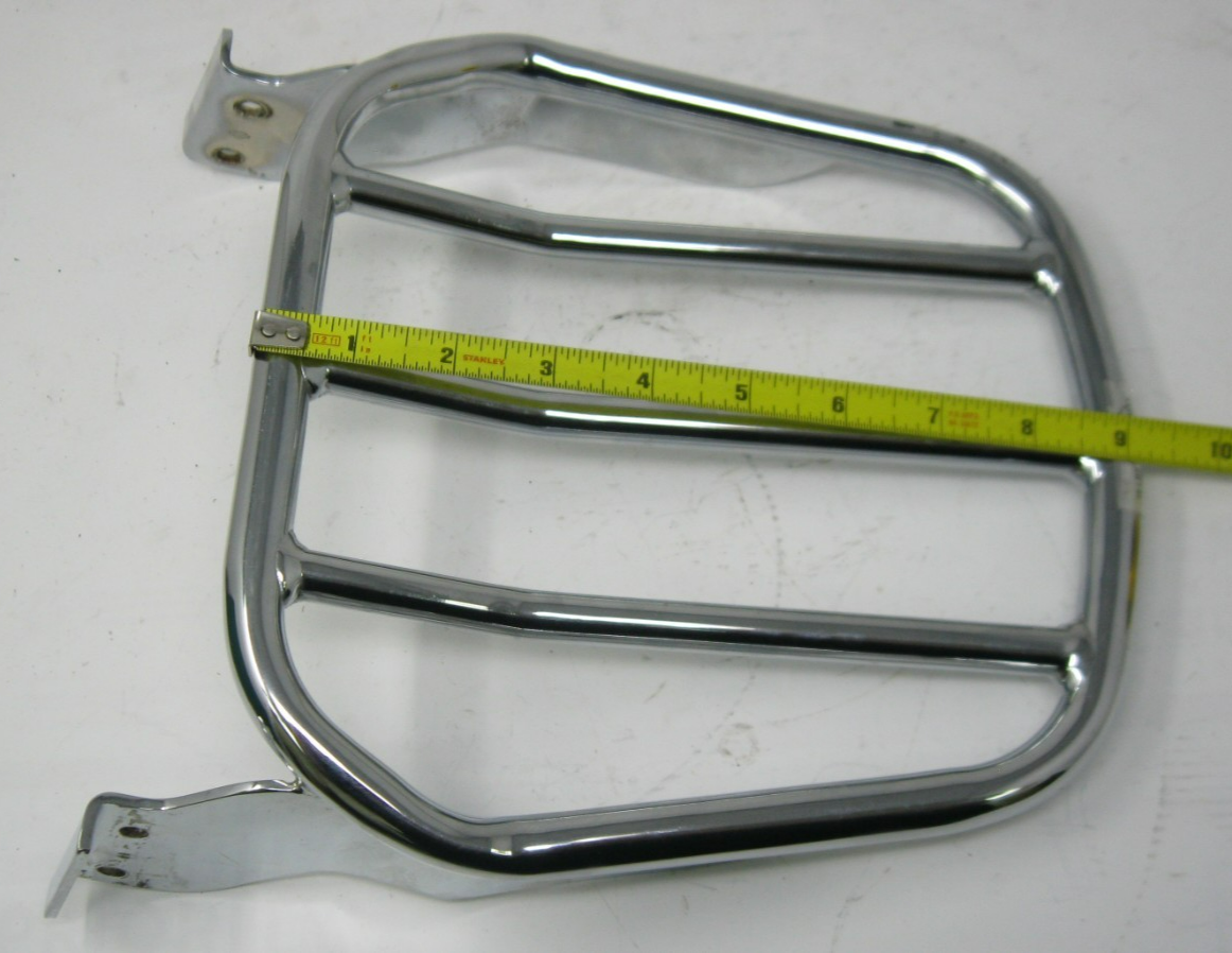 Harley-Davidson OEM Chrome Custom Tapered Sport Luggage Rack