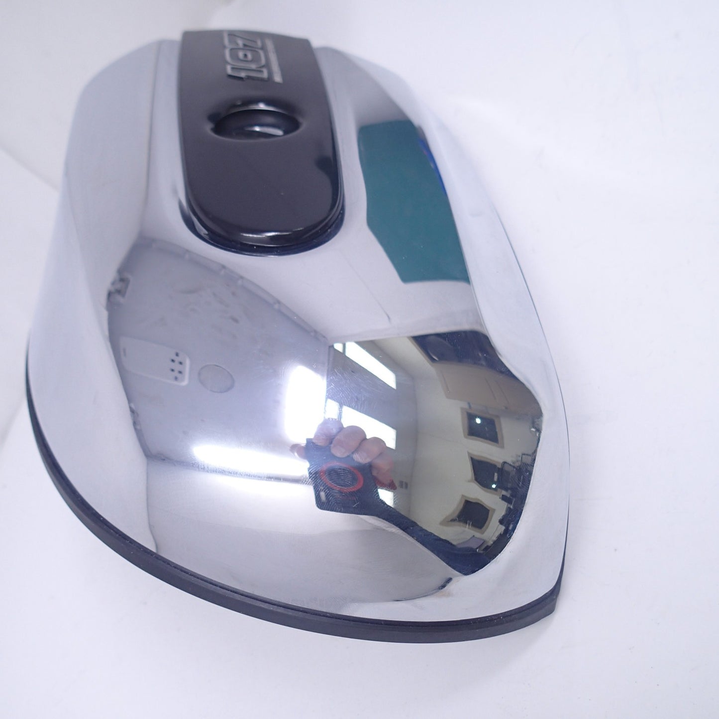 HARLEY DAVIDSON 107 MILWAUKEE EIGHT AIR CLEANER Chrome black emblem OEM