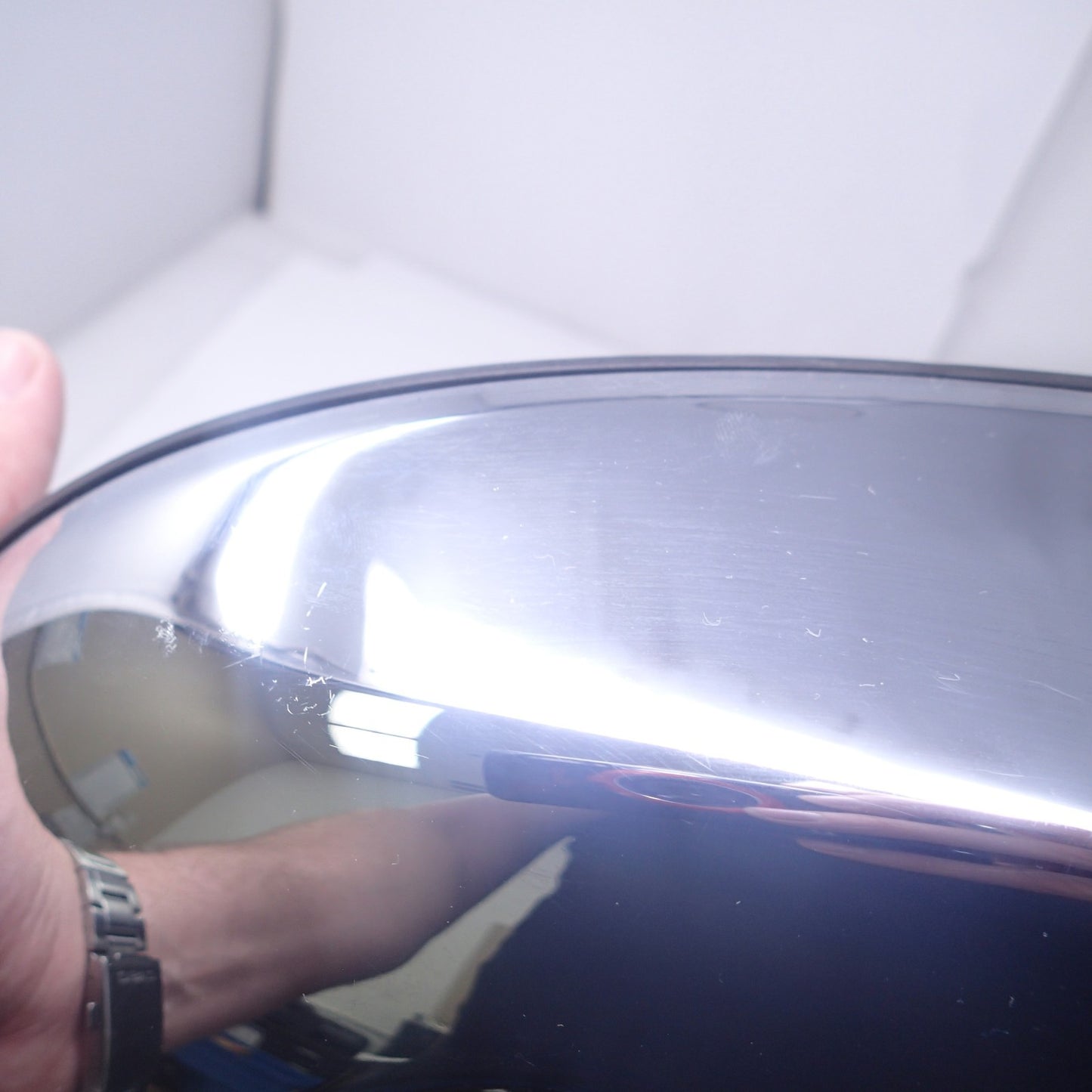 HARLEY DAVIDSON 107 MILWAUKEE EIGHT AIR CLEANER Chrome black emblem OEM