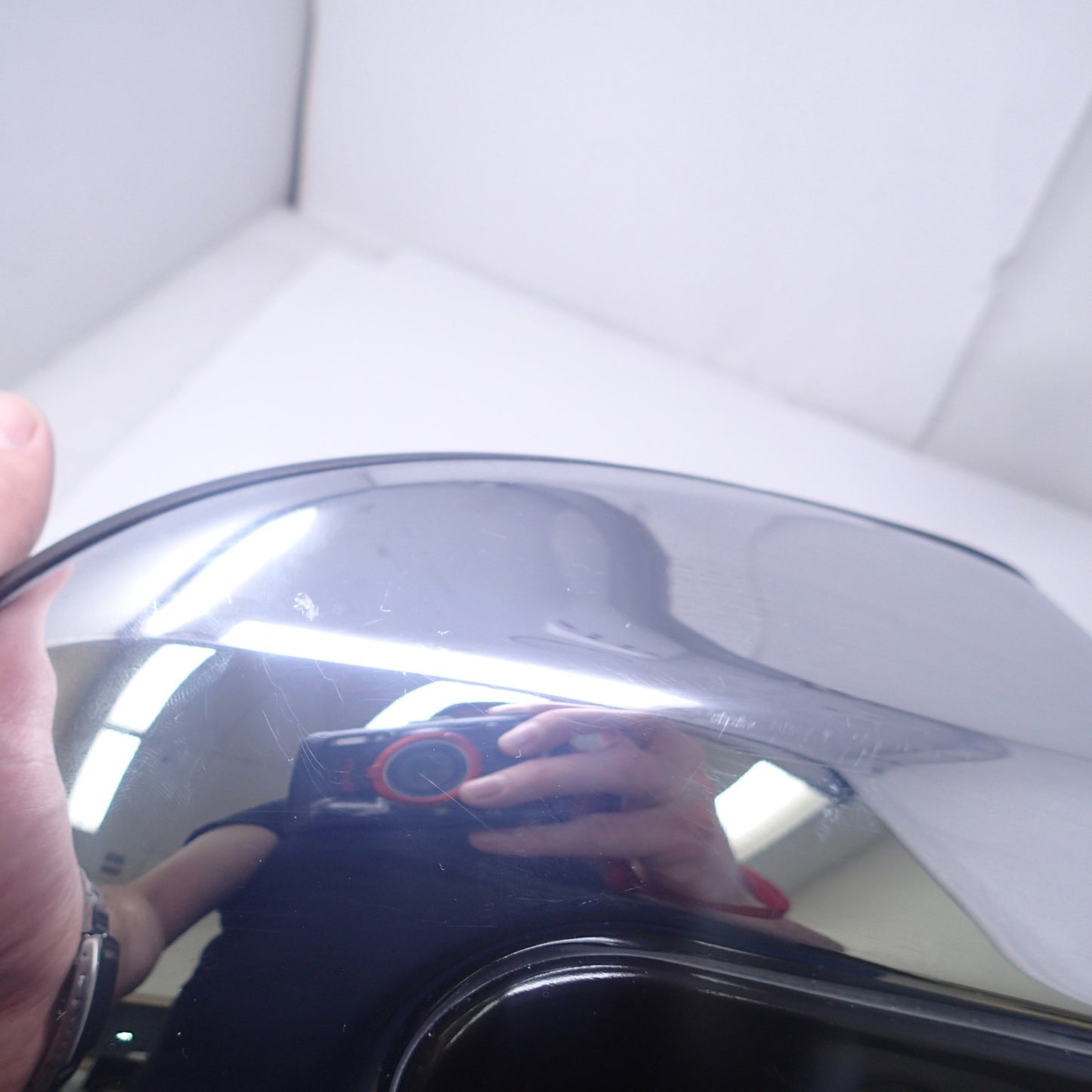 HARLEY DAVIDSON 107 MILWAUKEE EIGHT AIR CLEANER Chrome black emblem OEM